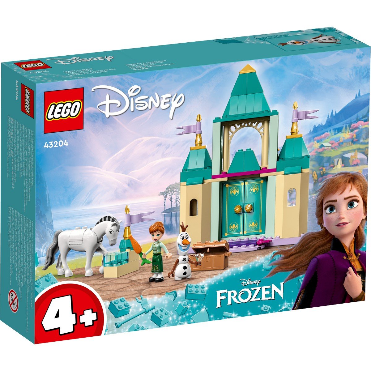 Jeux au château Anna et Olaf Lego  43204