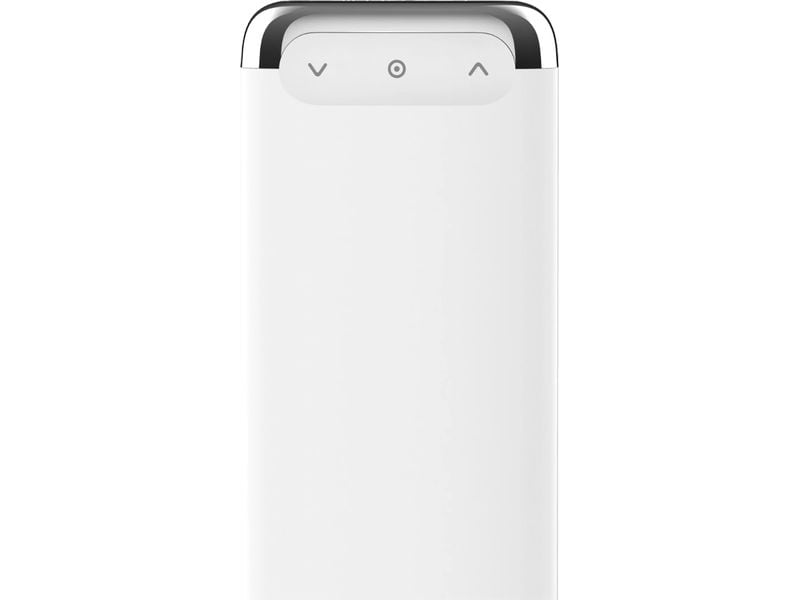 LAVA MUSIC E-Gitarre Genie weiss Sample-basierte saitenlose Smart-Gitarre
