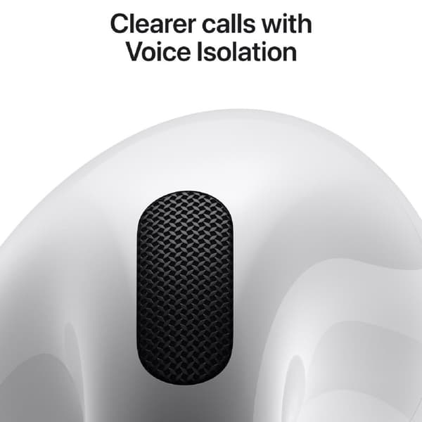 Apple AirPods 4 med aktiv støyreduksjon