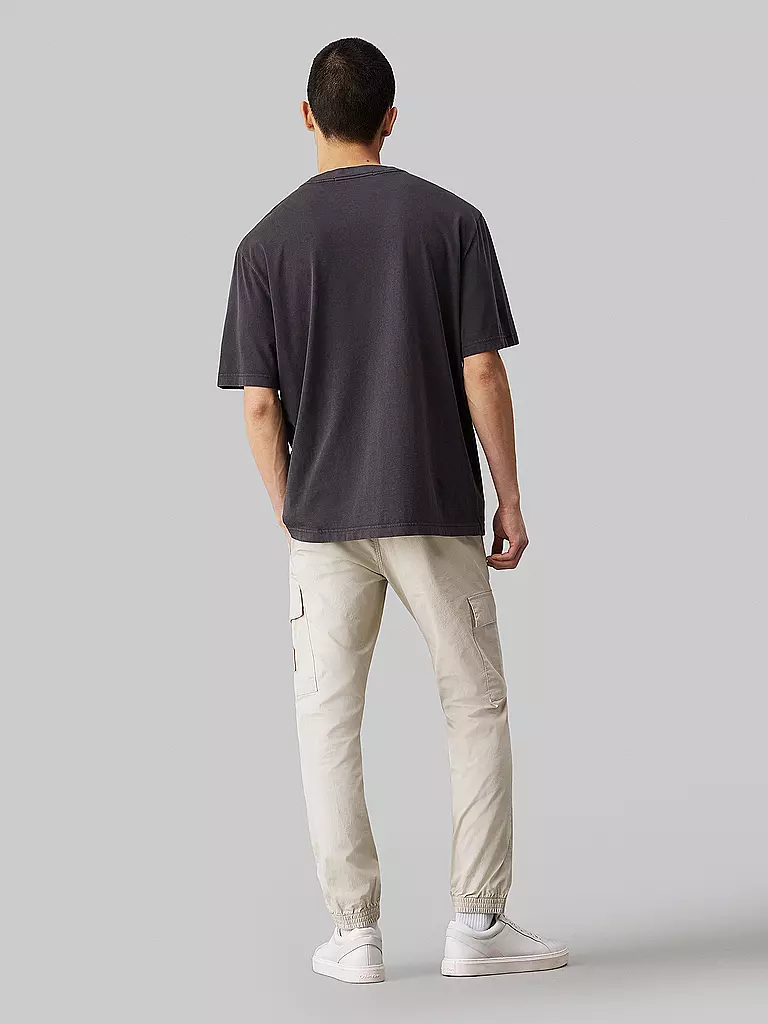 CALVIN KLEIN JEANS Cargohose Skinny Fit creme