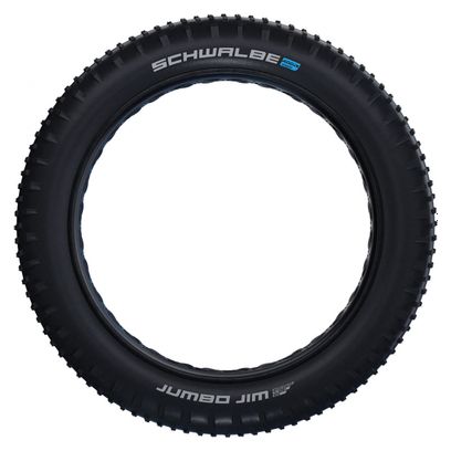 Pneu VTT Schwalbe Jumbo Jim 26'' Plus Tubeless Ready Souple Super Ground Addix Speedgrip E-Bike E-25