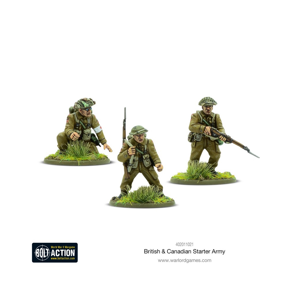 Bolt Action - British & Canadian Army (1943-45) Starter Army