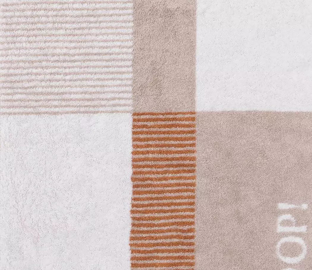 Handtuch Divided Squares 50 x 100 cm