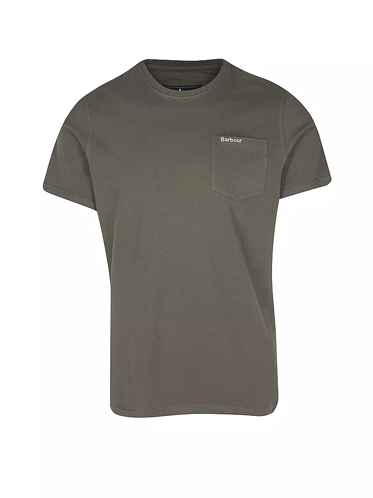 BARBOUR T-Shirt LANGDON grau