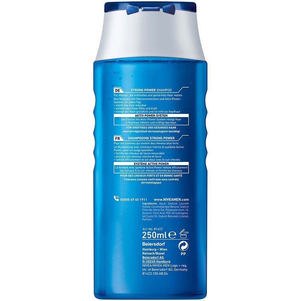 NIVEA® MEN Strong Power Shampoo