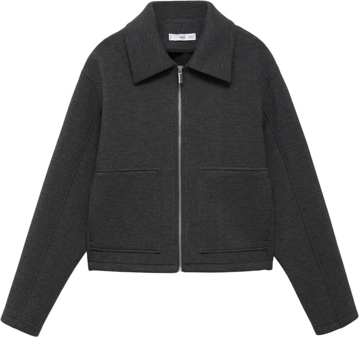 MANGO Hooded combination jacket 92