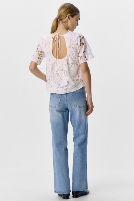 Object witte dames blouse