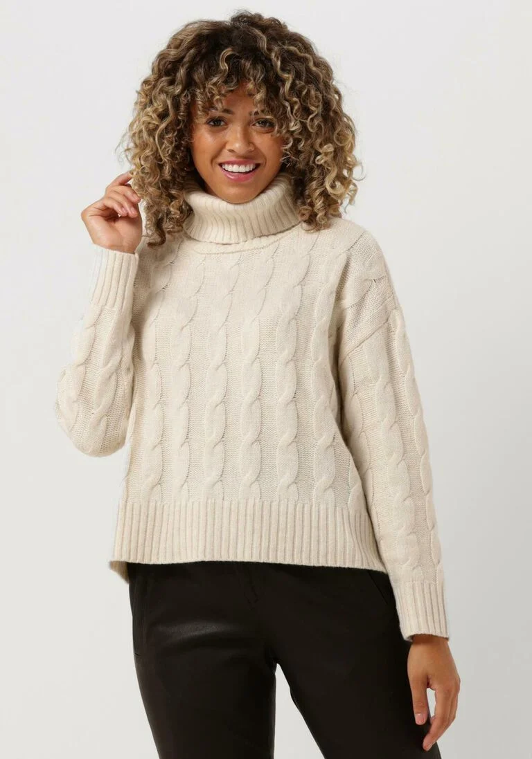 MSCH COPENHAGEN ecru msch copenhagen coltrui rahima latifa roll neckf