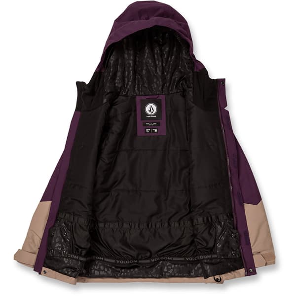 Veste de ski VOLCOM SASS'N'FRAS INS JACKET BLACKBERRY
