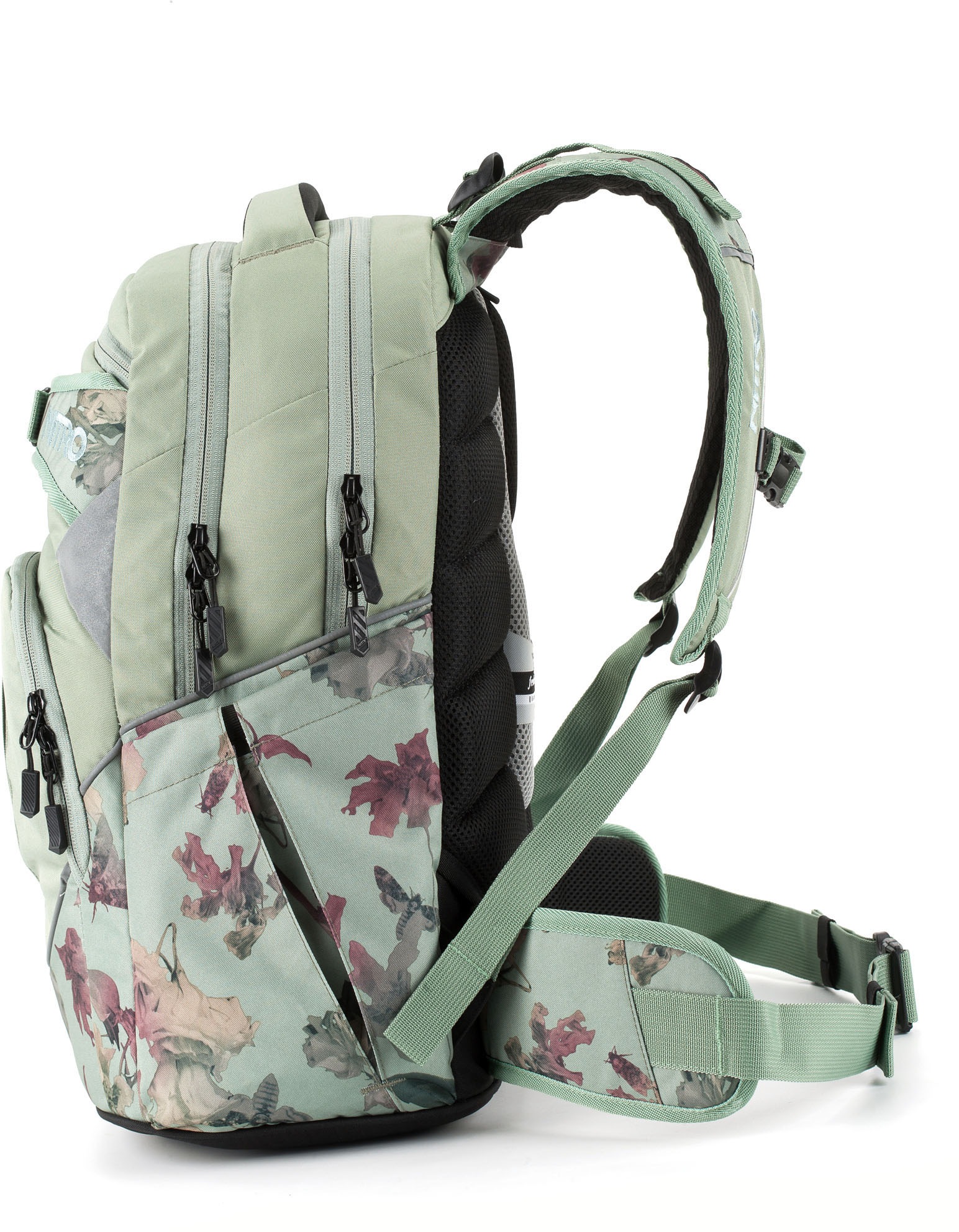 NITRO Schulrucksack »Superhero« Reflektoren Rucksack für Schule und Freizeit