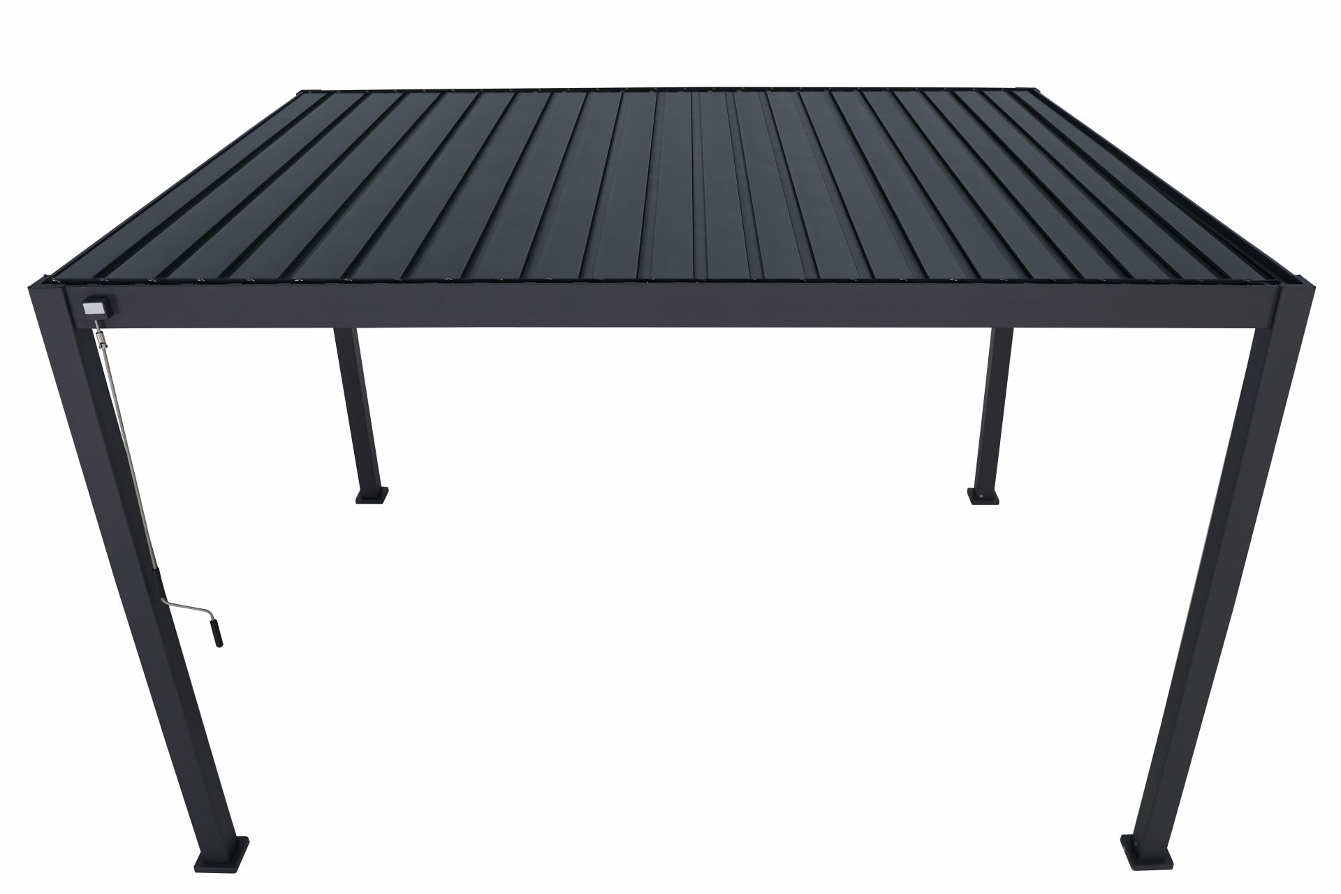 Novum Mirador Classic 400 x 300 cm terrasoverkapping - Black