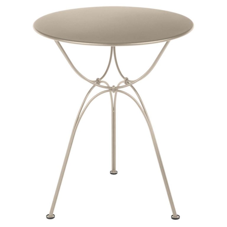 Fermob Airloop tuintafel Ø 60cm Nutmeg