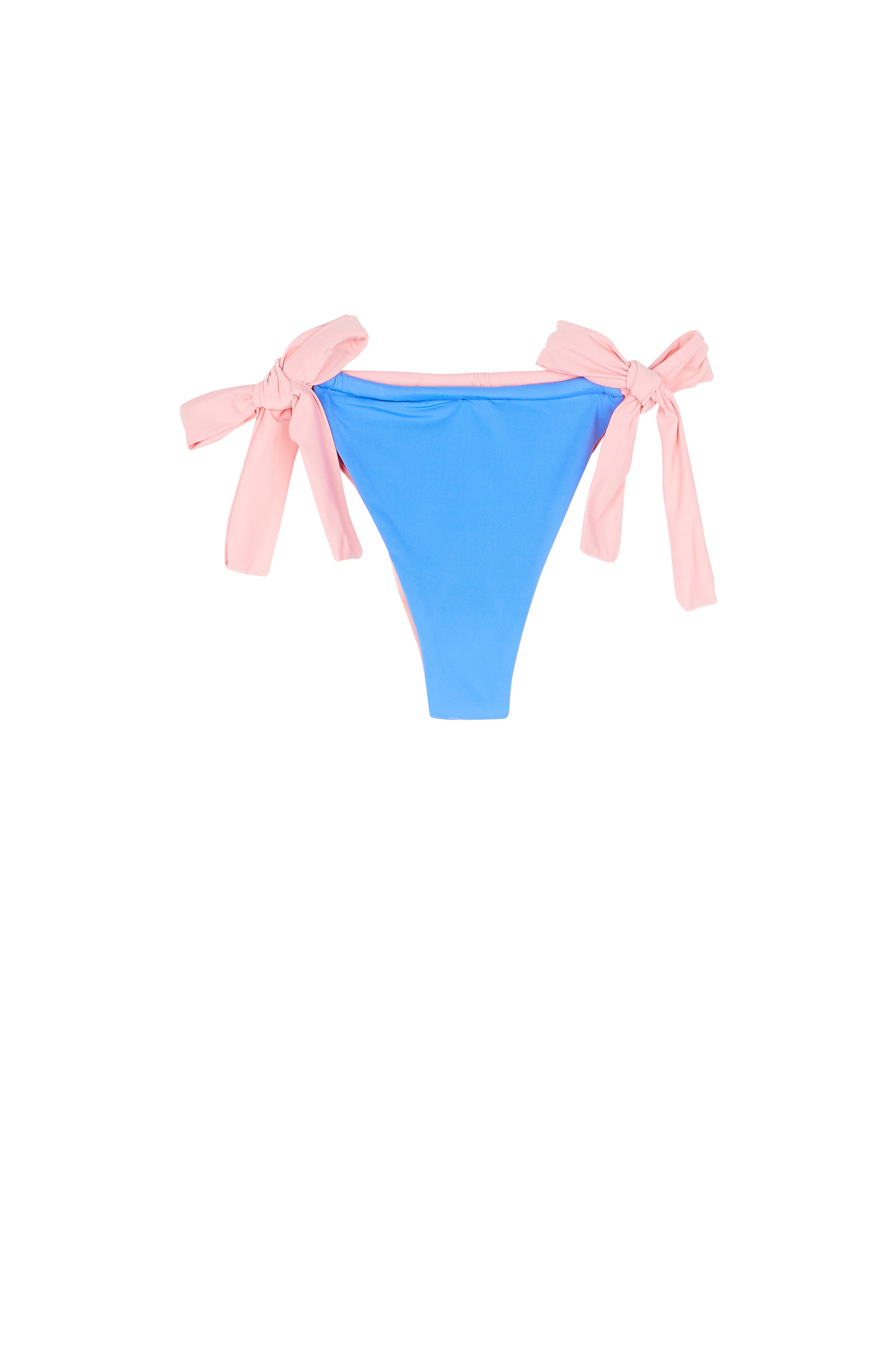 TOMMY JEANS Bas de maillot  HIGH RISE SIDE TIE Rose