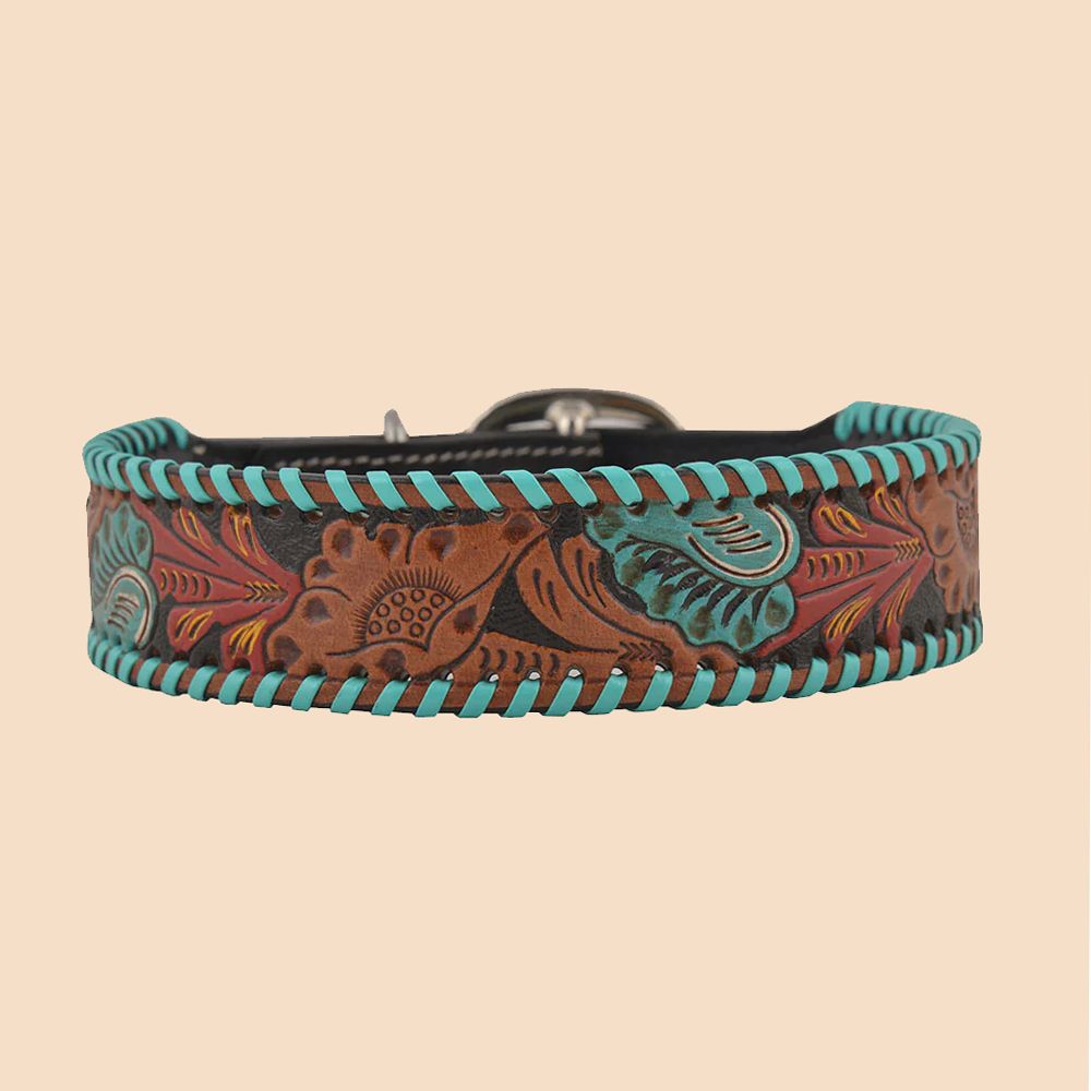 Myra Bag Dog Collar Full Bloom