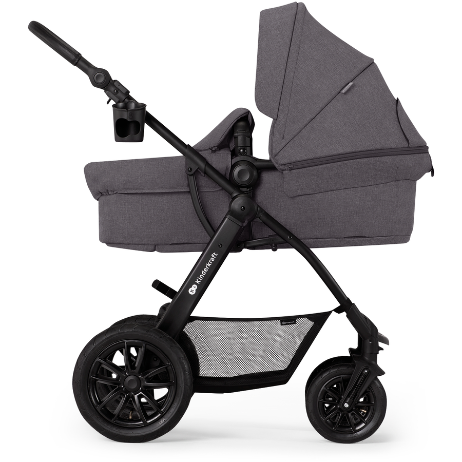 Kinderkraft Kombikinderwagen 3 in 1 XMOOV dark gray