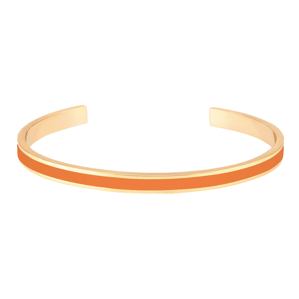 Bangle Up  Bangle armbånd - Orange Tonic