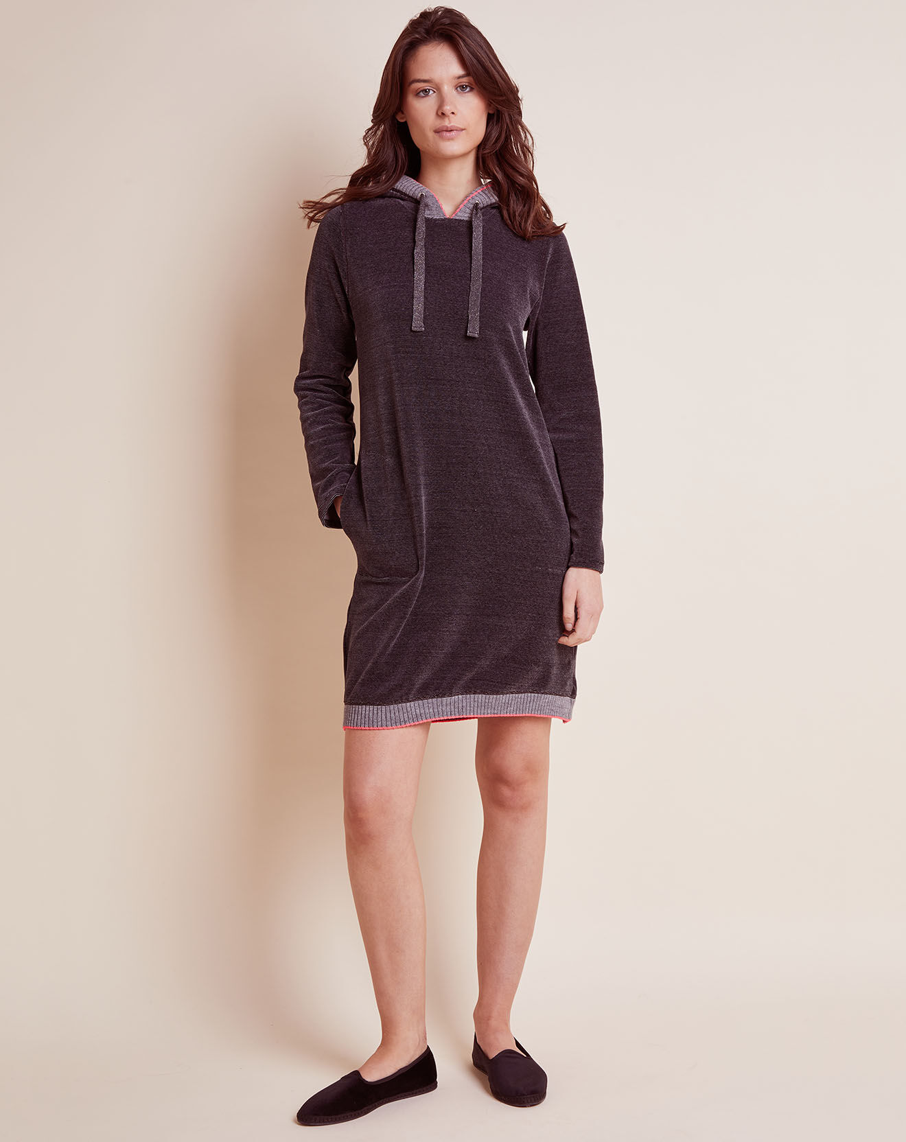 Le Chat Robe Week End noir/gris