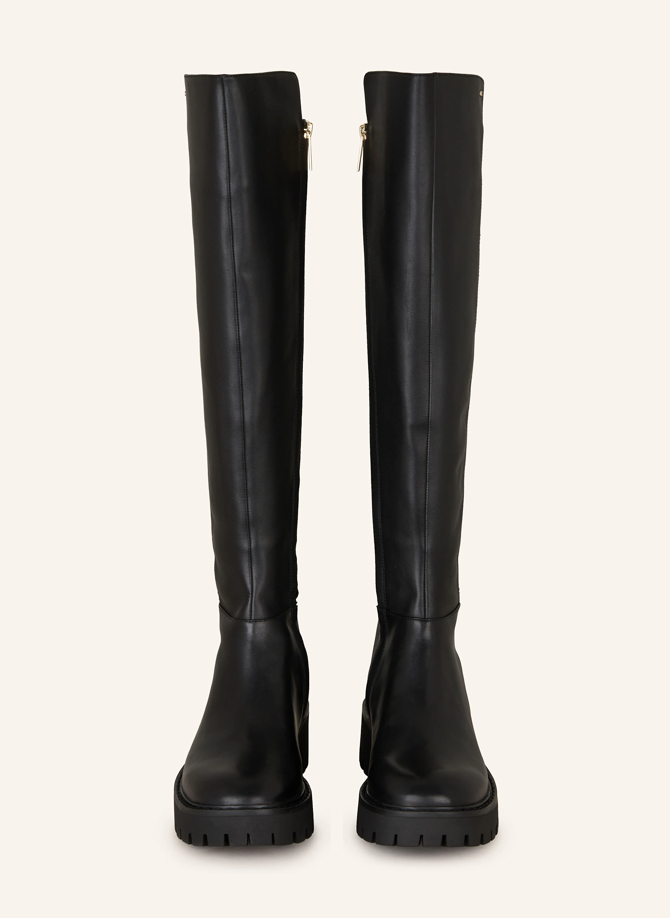 MICHAEL KORS Plateau-Stiefel ASHER im Materialmix