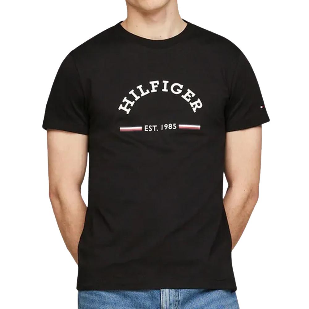 Tommy Hilfiger T-shirt Noir Homme Tommy Hilfiger Arch