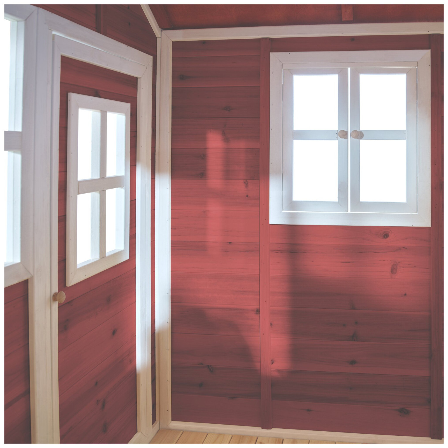 EXIT Loft 300 houten speelhuis - rood