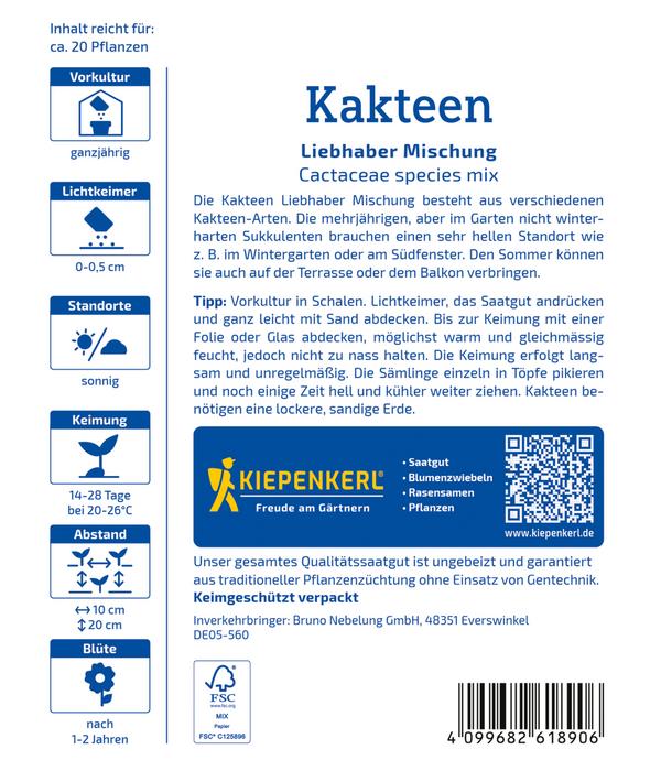 Kiepenkerl Samen Kakteen