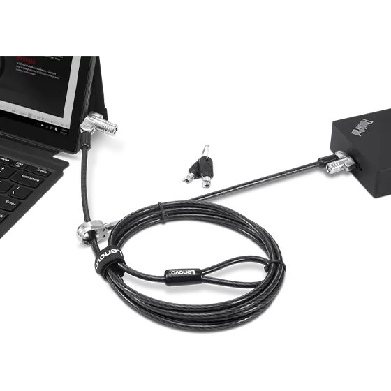 Lenovo 4XE1B81916 câble antivol Noir 1,8 m