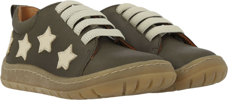 ANGULUS Sneaker med stjerneapplikationer 3207/1502 forrest/buttermilk