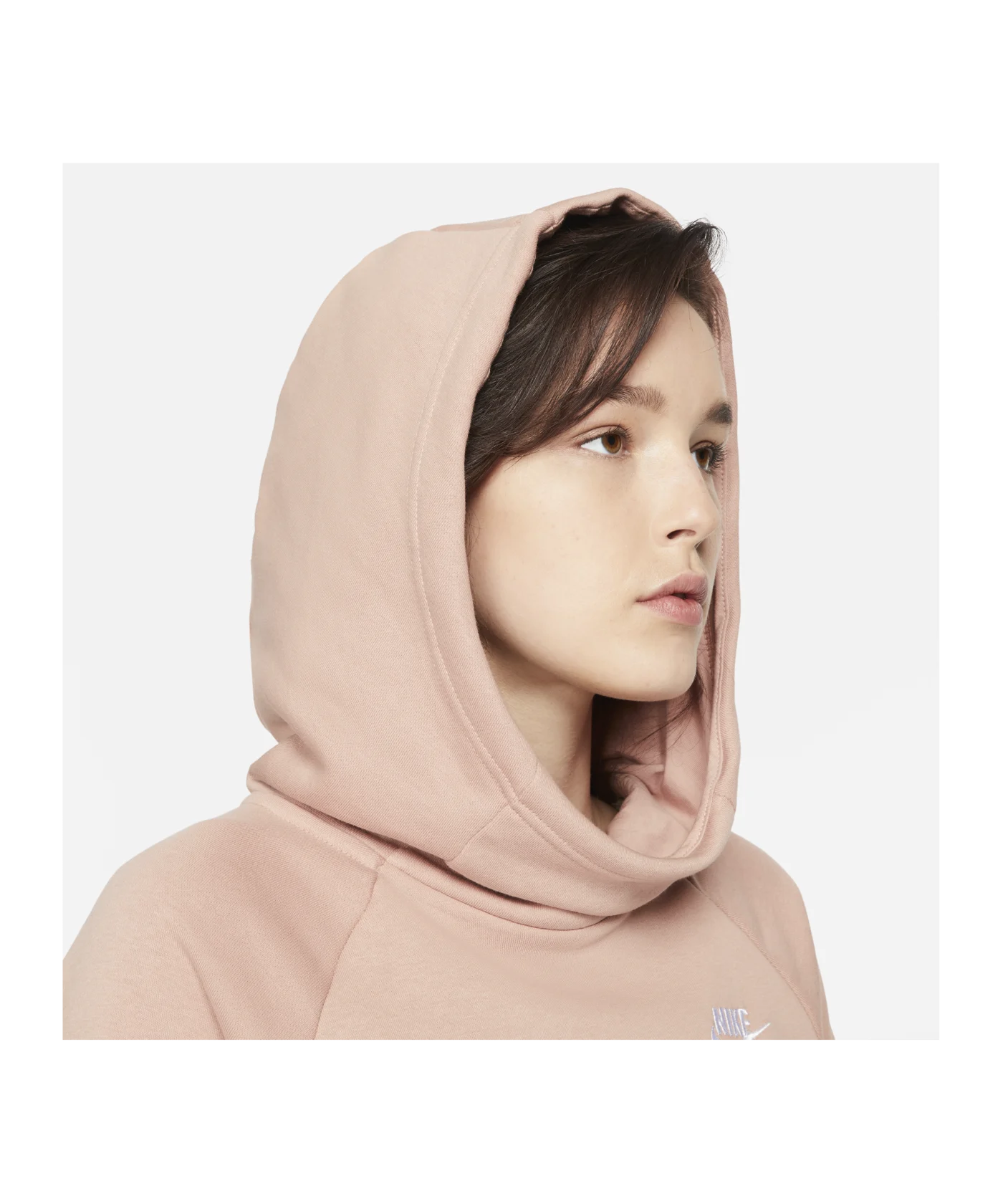 Nike Essential Hoody Damen Rosa Weiss F609