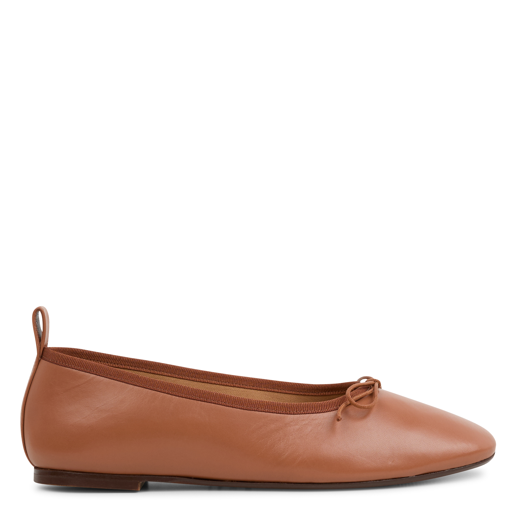 N°124 - Ballerines en cuir | Beige