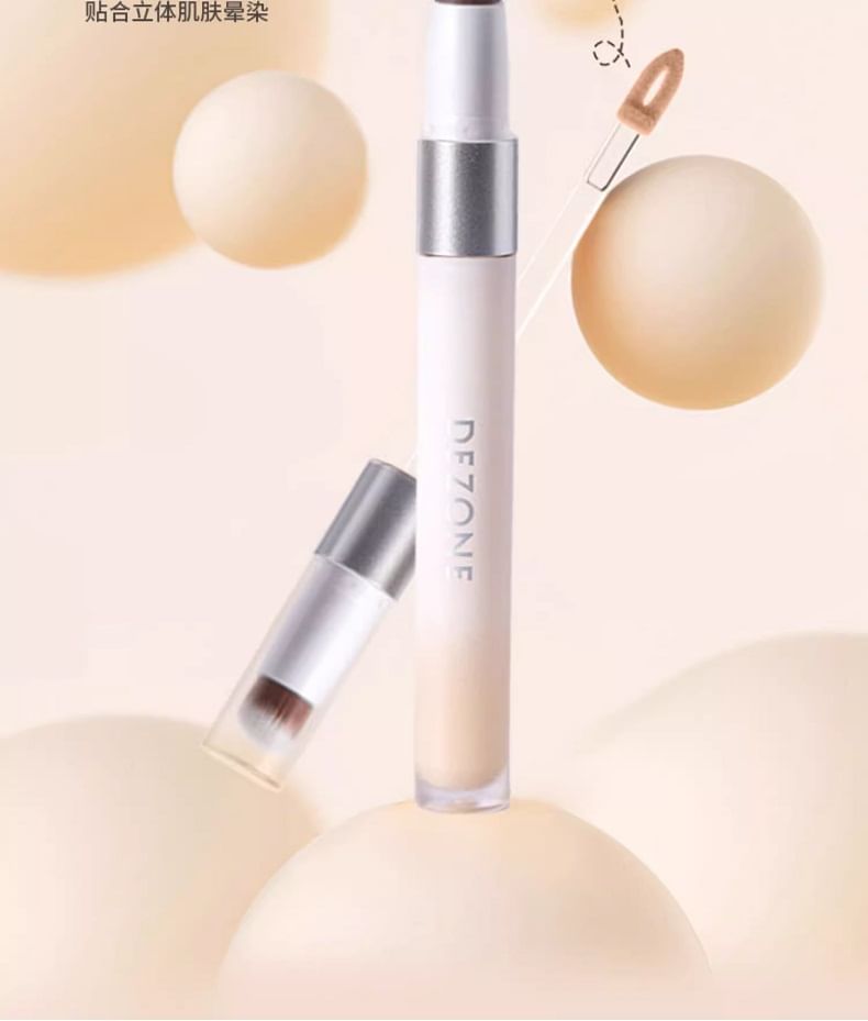 DEZONE - Dual Head Flawless Concealer met kwast - 4 tinten