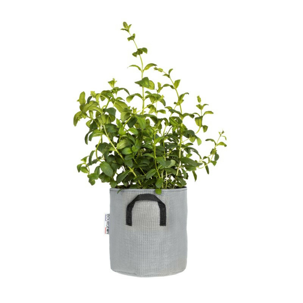 Sac à plantation respirant 20 cm gris