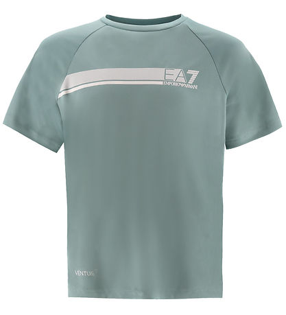 EA7 T-Shirt - Trellis m. Weiß