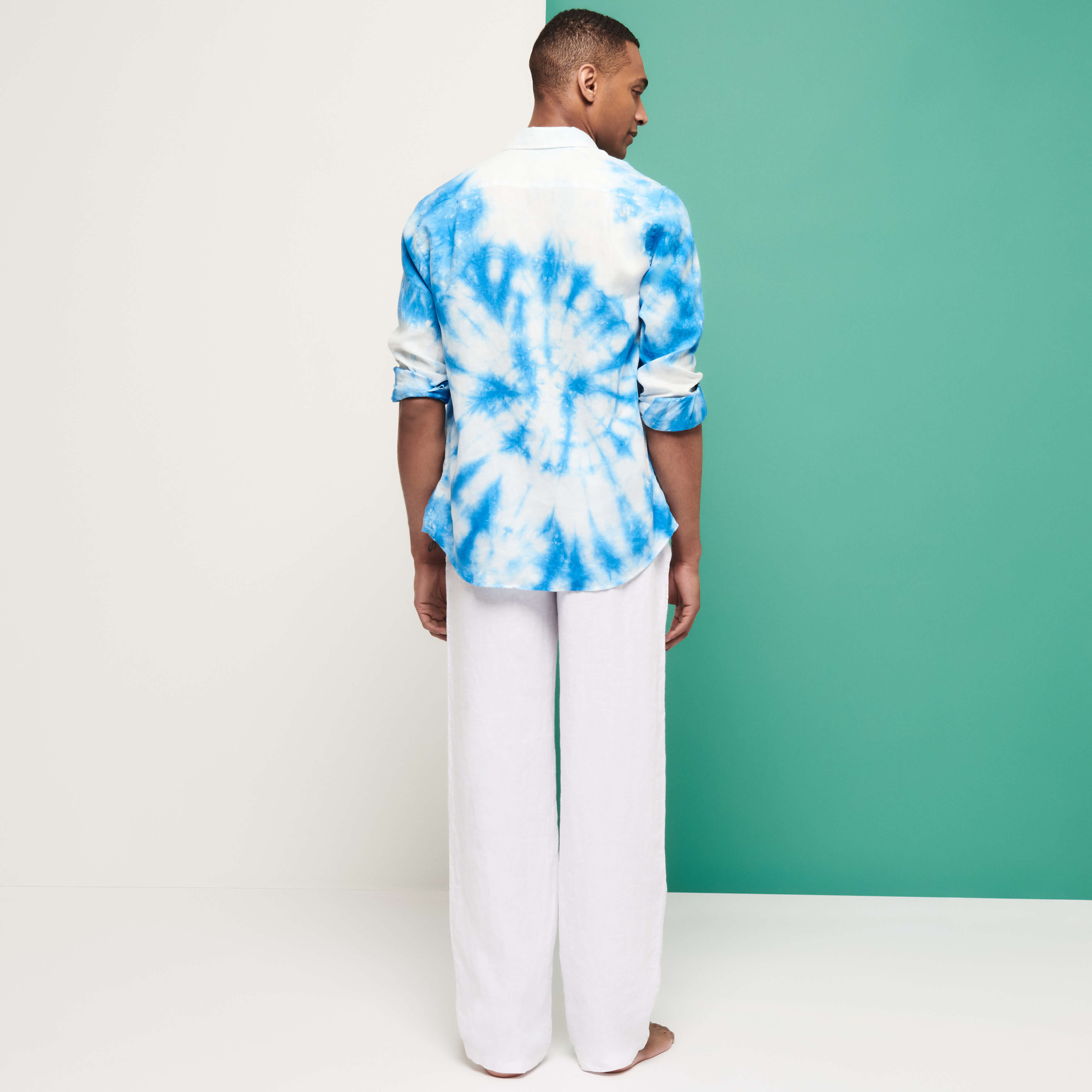 Pantalon en Lin homme uni | Site Vilebrequin | PACP613P