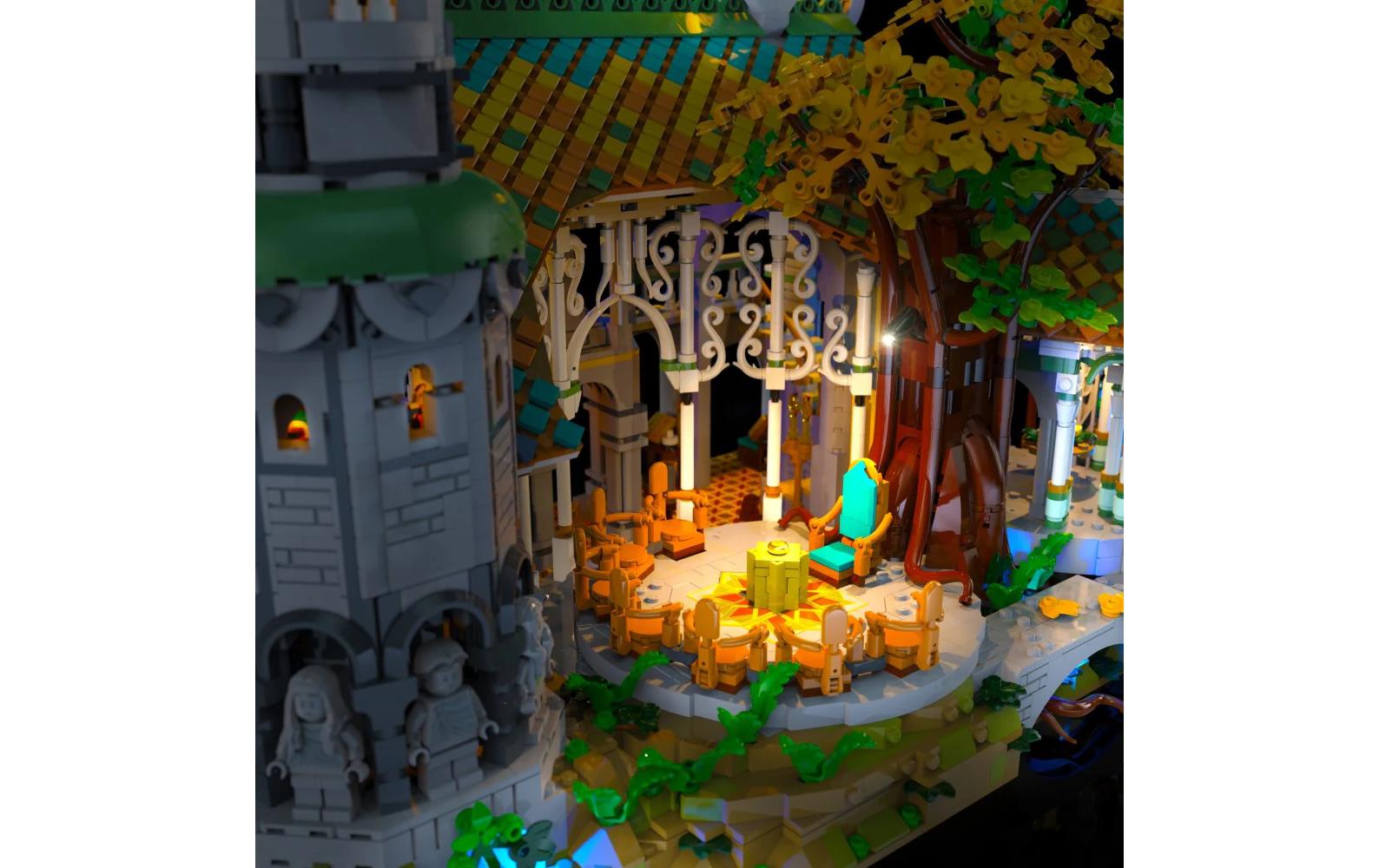 LED-Licht-Set für LEGO® Der Herr der Ringe Bruchtal 10316<br>Light-Kit