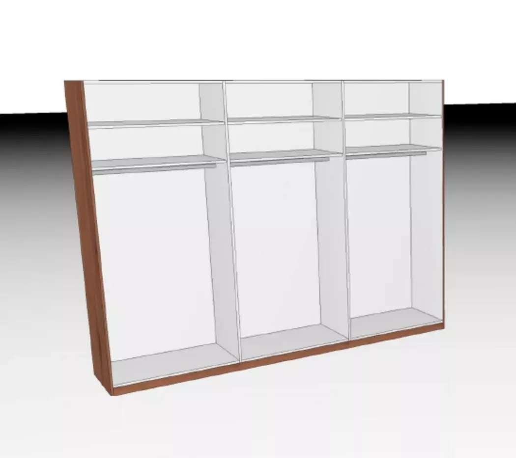 Kleiderschrank Cambridge 300 x 230 cm