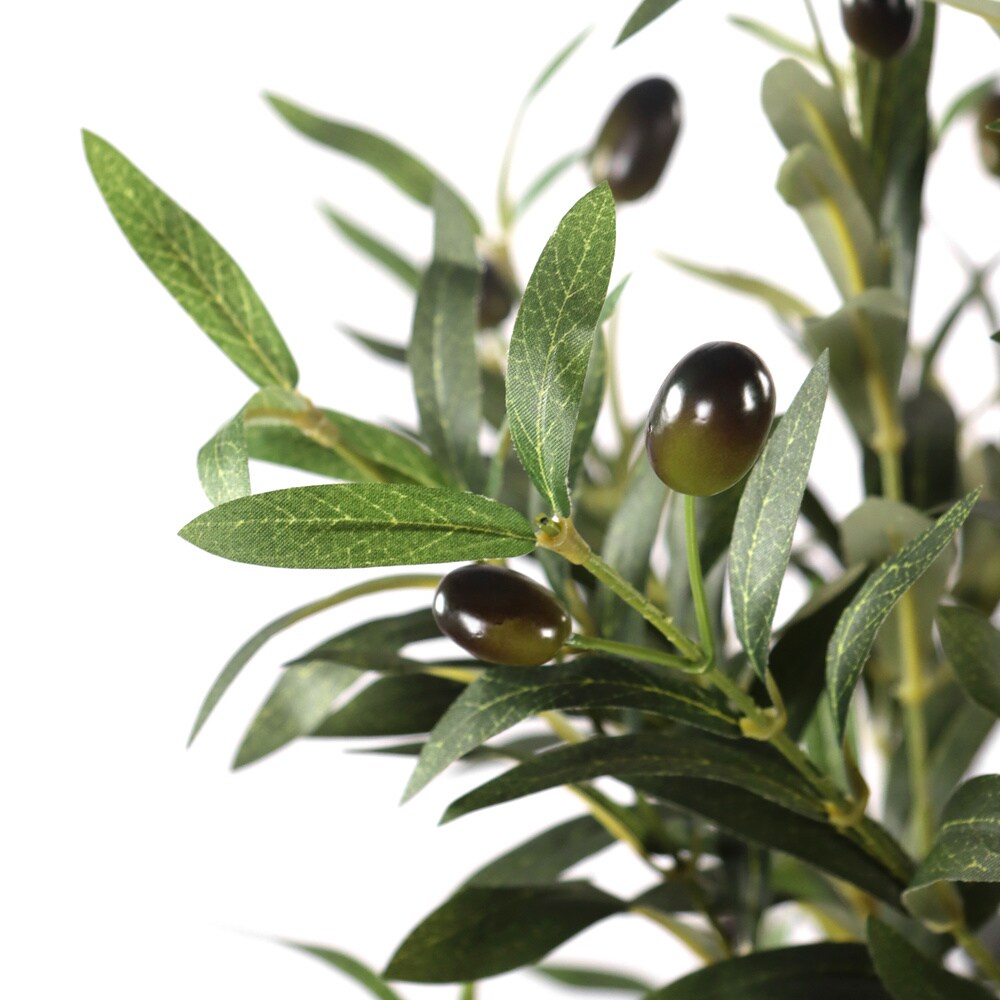 Kunstpflanze OLIVE I Kunststoff hjh OFFICE