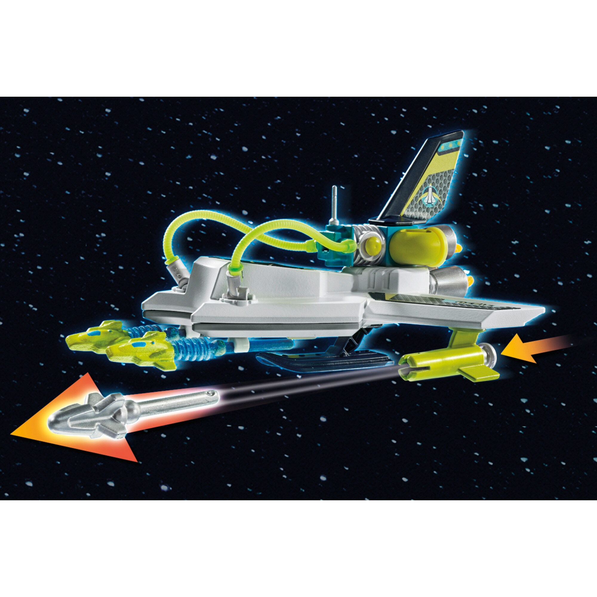 PLAYMOBIL Konstruktionsspielzeug Space Hightech Space-Drohne