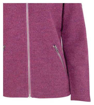 Cardigan en laine pour femme Ivanhoe Bella FZ-Lilas-Rose