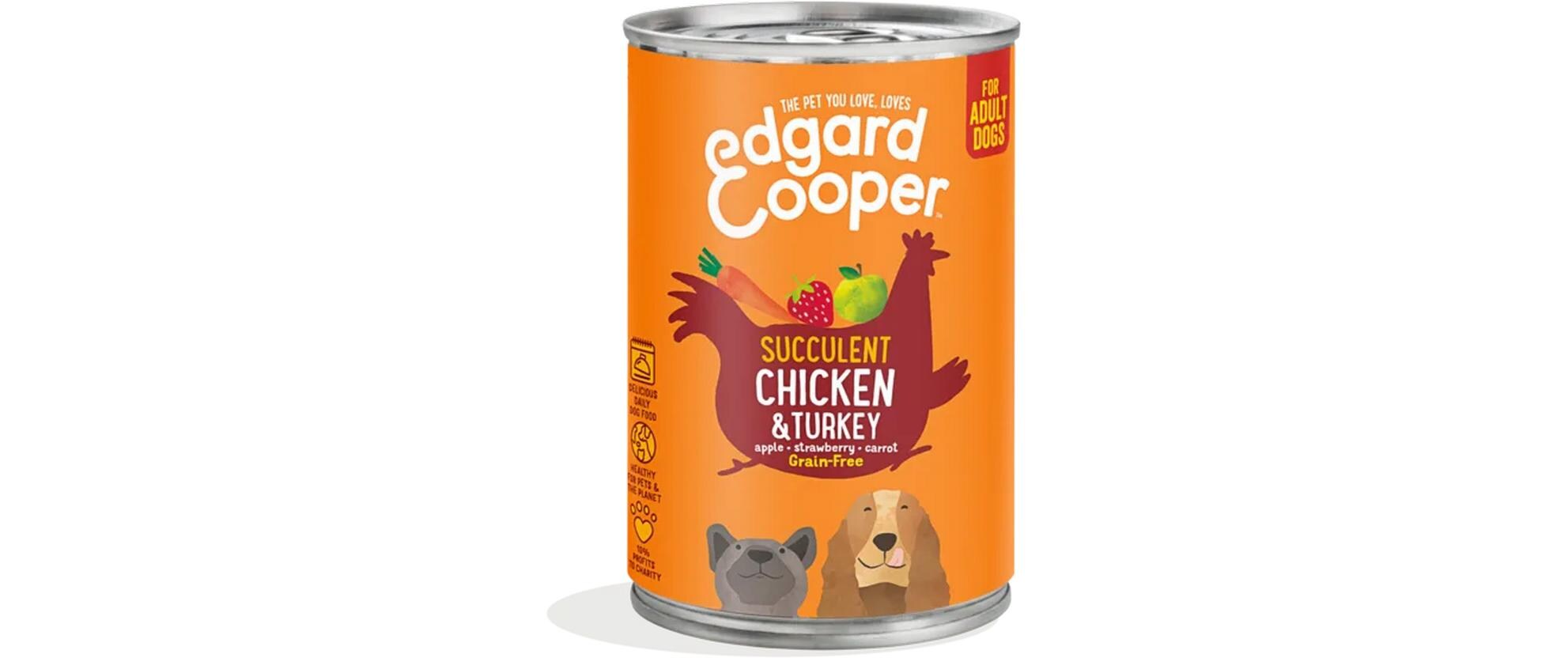 Nassfutter Adult Huhn + Truthahn, 6 x 400 gAlleinfuttermittel für ausgewachsene Hunde
