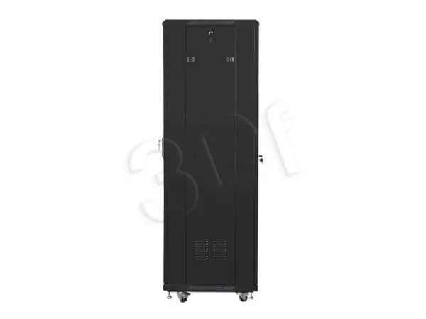 Lanberg - Rack kabinet - gulvstående - sort, RAL 9004 - 37U - 19