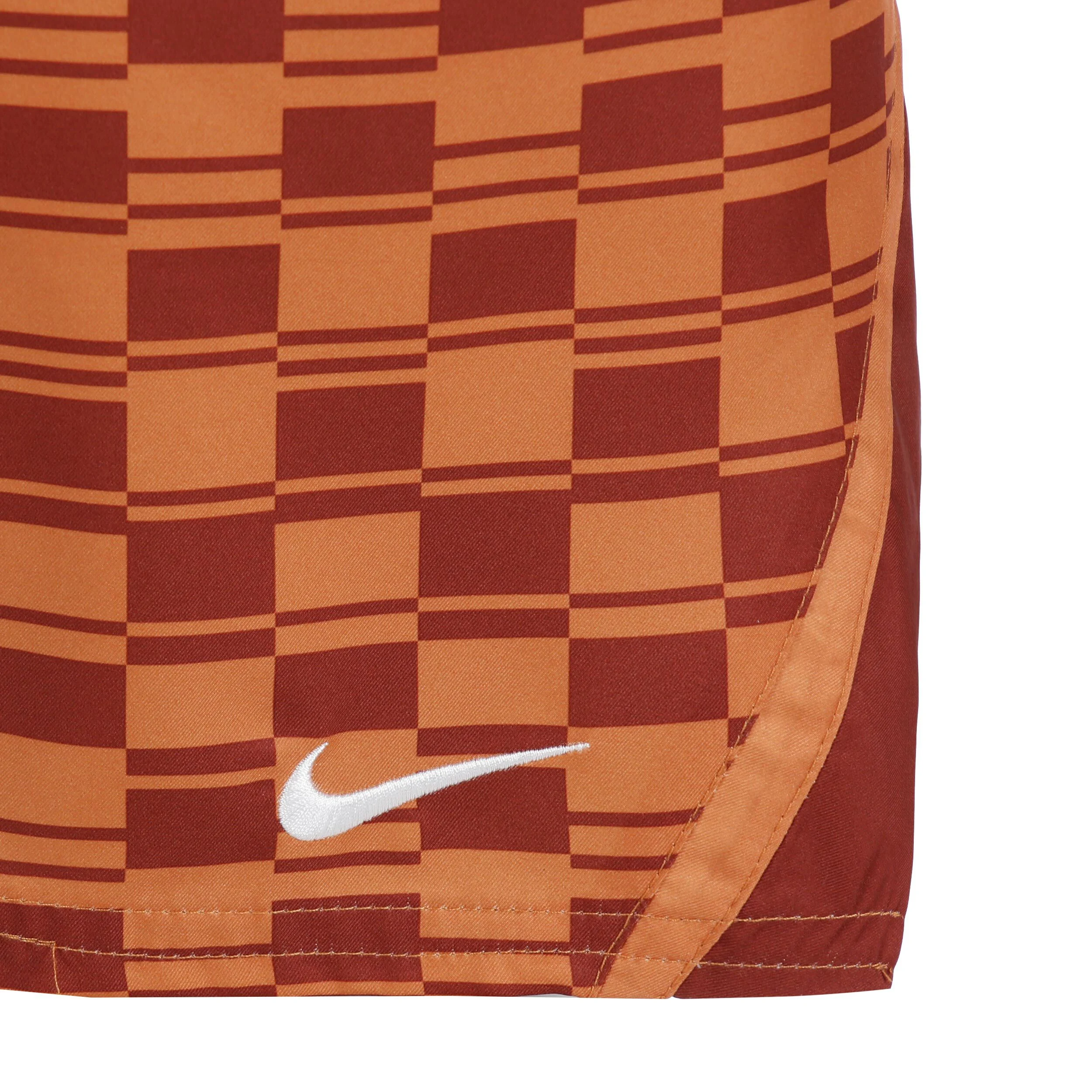Nike Court Dri-FIT Victory High Rise 9in All Over Print Shorts Hommes - Marron