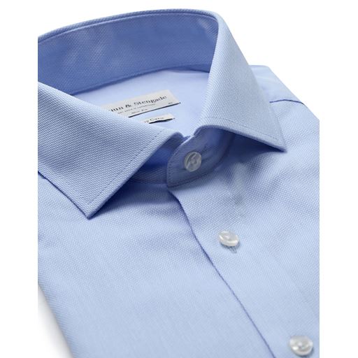 Bruun & Stengade Langærmet Skjorte, Light Blue, 38