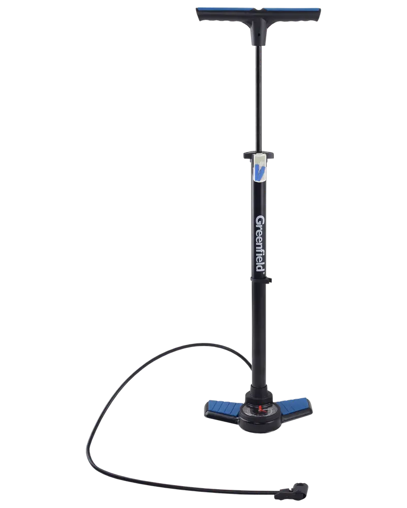 Greenfield Cykelpumpe med manometer