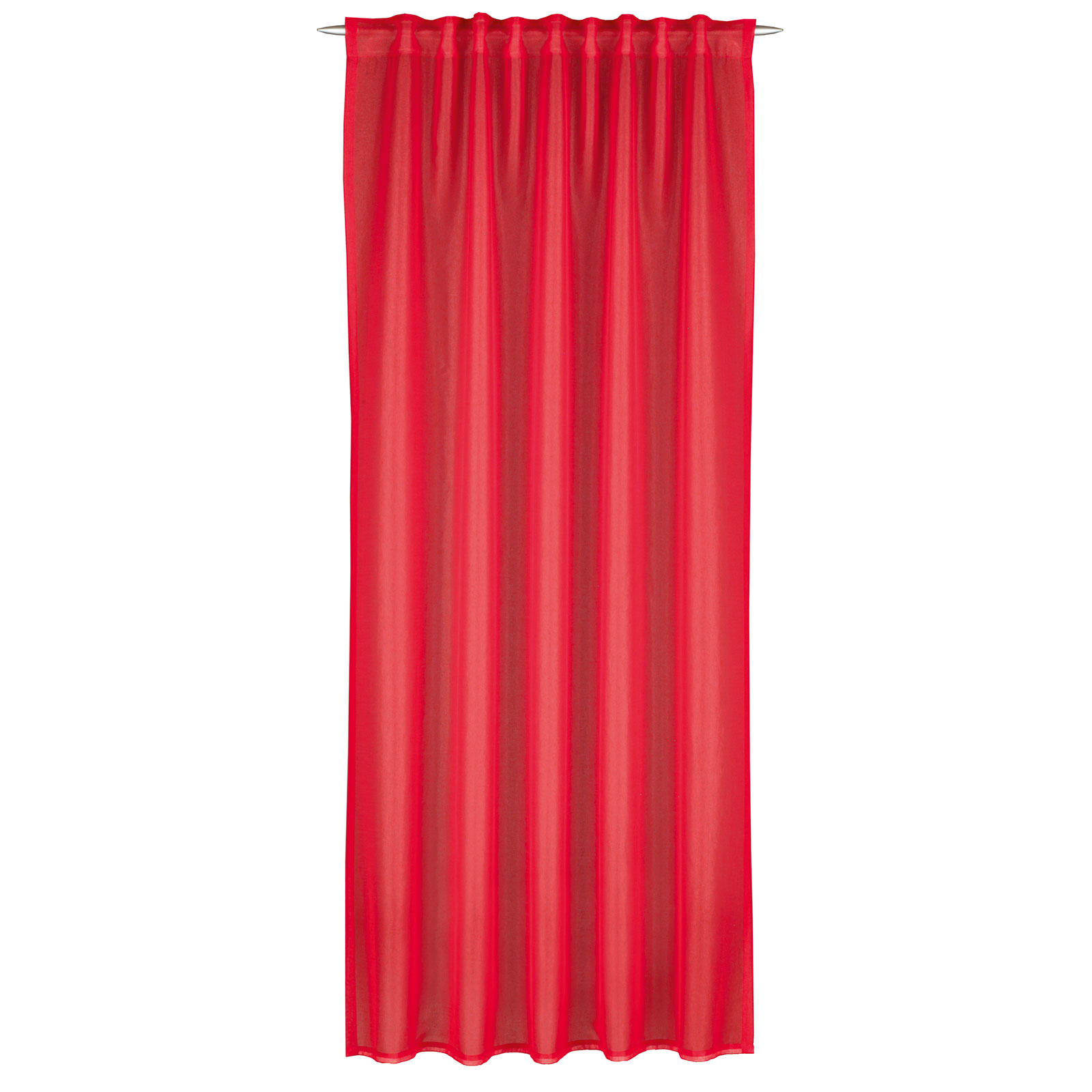 Schlaufenschal - rot - 135x245 cm