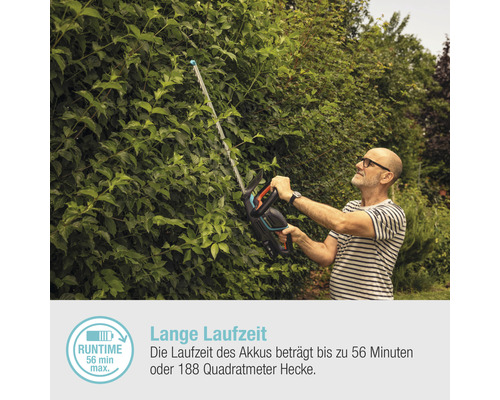 GARDENA ComfortCut 60/18V accu-heggenschaar (Power for All) zonder accu en lader