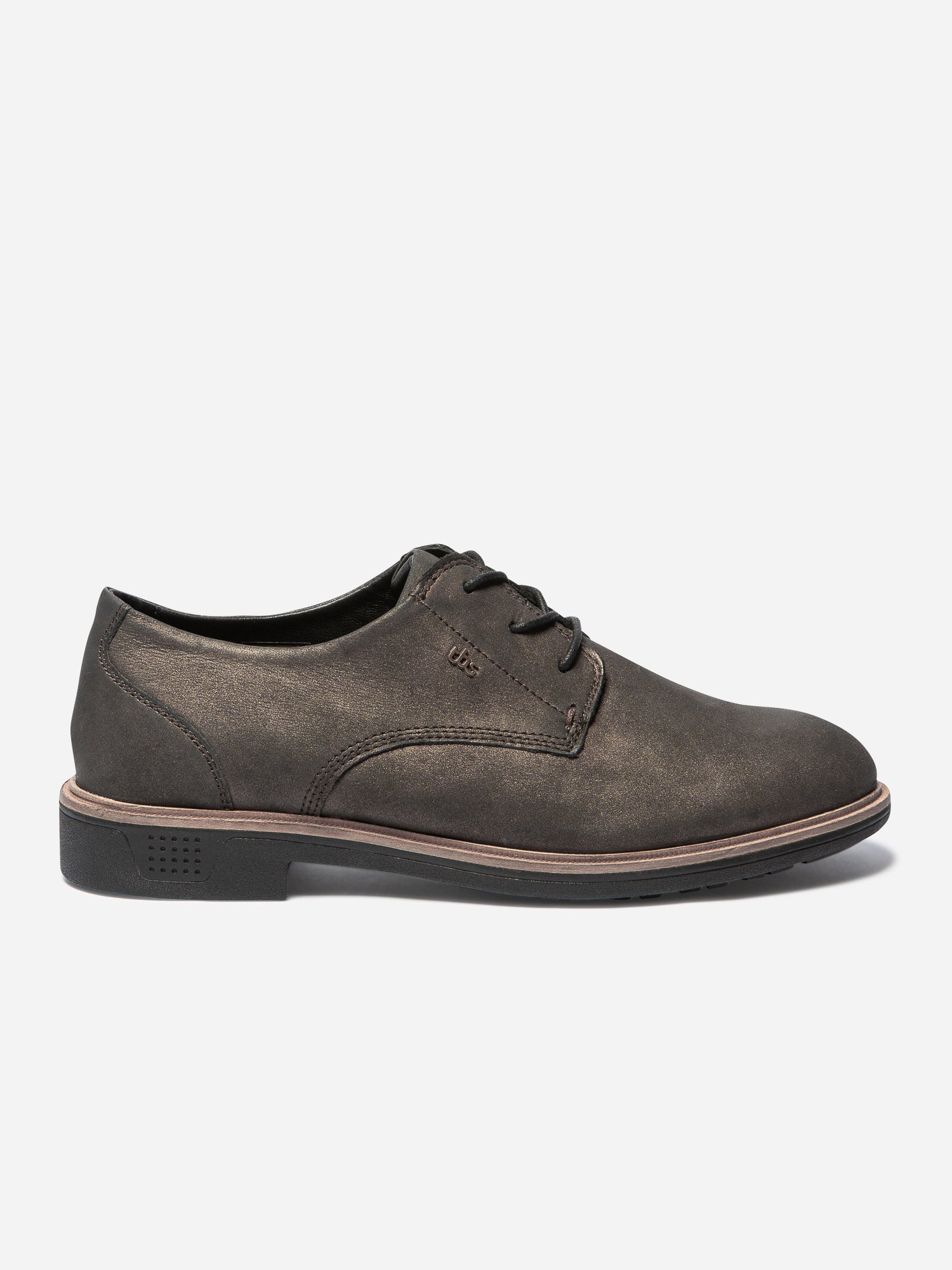 Derbies Femme Confort Purefoam Cuir Bronze