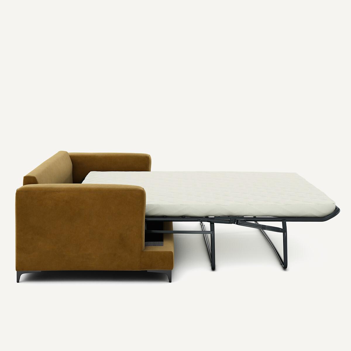 AM.PM<br>Sofá-cama de 3 lugares em veludo, Marsile