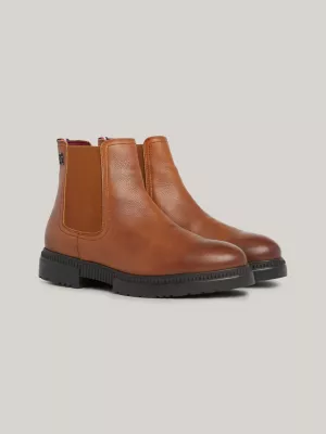 Botas de couro com solado tratorado TH Comfort, repelentes à água
