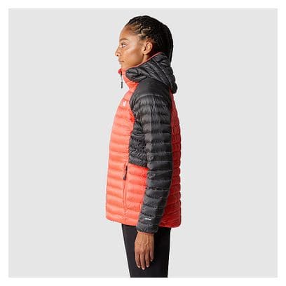 Doudoune Capuche en Duvet Femme The North Face Bettaforca Orange