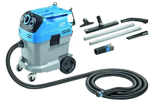 BAIER Robust tør og våd industri støvsuger med automatisk TACT filterrense system. Klasse H